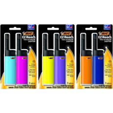 Lighters Bic EZ Reach Candle Lighter, The Ultimate Lighter with Extended Wand for Grills Firepits 1.45-inch, Count Pack