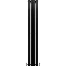 Designer Radiators 180 28cm Panel Modern Central Heating Black Vertical Column Double Panel
