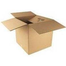 Corrugated Boxes Jiffy Double Wall Corrugated Dispatch Cartons 457x457x457mm Brown 59190