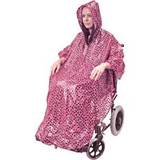 Aidapt Wheelchair Poncho Pink Polka-Dot