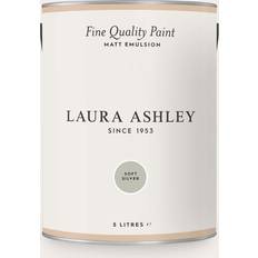 Laura Ashley Matt Emulsion Soft Wall Paint Grey, Silver