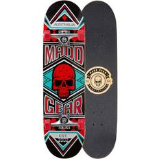 Madd Gear Pro Series Jest Red/Turquoise Complete Skateboard