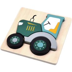 Magni Classic Jigsaw Puzzles Magni Træ-puslespil Traktor