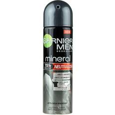 Garnier Scented Deodorants Garnier Men Mineral Neutralizer Antiperspirant Spray To Treat White Marks 72h 150
