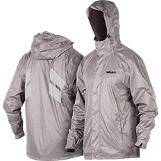 Grey Fishing Jackets Shad Rain Hoodie Jacket Grey Man