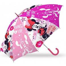 Disney Children'S Umbrella Minnie Mouse Junior 46 Cm Polyester Pink