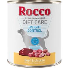 24x800g Diet Care Weight Control Okse & Kylling Rocco hundefoder