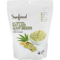 SunFood Raw Organic Shelled Hemp Seeds 1