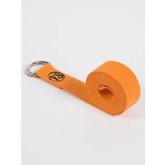 Yellow Yoga Equipment (Saffron) Yoga Studio Belt Strap Metal D-Ring Buckle 2.5m