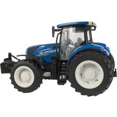 Tomy Toy Cars Tomy Britains Big Farm 1:16 New Holland T7.270 Tractor With Realistic Lights and Sounds Farm Vehicle Toy Suitable From 3 years