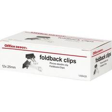 Office Depot Sticky Notes Office Depot Foldback Clips 25mm Black Pack