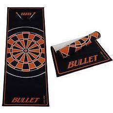 Bullet Non-Slip Tournament Dartboard Mat For Home Practice Red