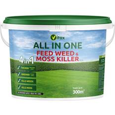 Vitax All In One Feed Weed & Moss Killer Tub 300sqm [5FWM96]