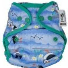 Close Baby Nests & Blankets Close Caboo Swaddle blanket, Blue Puffin