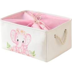 Pink Storage Baskets Kid's Room INough Toy Storage Basket Pink Basket, Baby Shower Basket