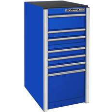 19 In. 7-Drawer Side Box, Blue
