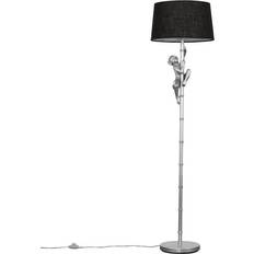 George Monkey Silver Floor Lamp