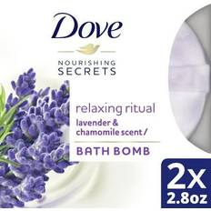 Dove Bath Bombs Dove Nourishing Secrets, 2 Bath Bombs, Lavender Chamomile Scent