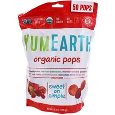 YumEarth 50 Organic Pops, Favorite, 310g