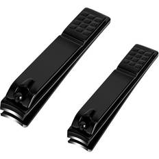 Black Nail Clippers Aogeili Nail Clippers Set 2-pack