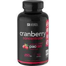 Sports Research Cranberry Concentrate, 250 mg, 90