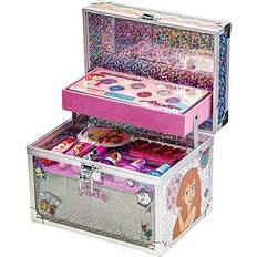 Disney Princess Townley Girl Train Case Cosmetic Makeup Set for Girls Ages 3