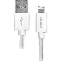 Jensen Lightning to USB Cable 10 ft White JAH7510V