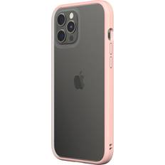 Rhinoshield Modular Case compatible with [iPhone 12 Pro Max] Mod NX Customizable Shock Absorbent Heavy Duty Protective Cover Blush Pink