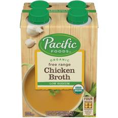 Pacific Foods Organic Free Range Chicken Broth Low