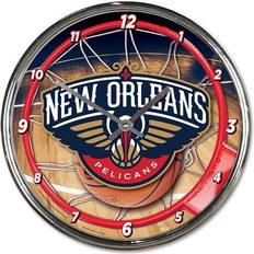 WinCraft New Orleans Pelicans Chrome Wall Clock