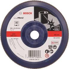 Bosch Lamelslibeskive B:mt Ø180x22mm K80 Flad 2608607344