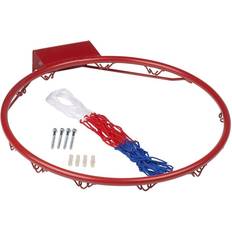 Basketball Hoops Dunlop Metal Basketball Ring 45Cm With Net And Fittings