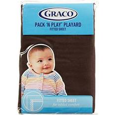 Graco Pack 'n Play Playard Sheet Chocolate Brown