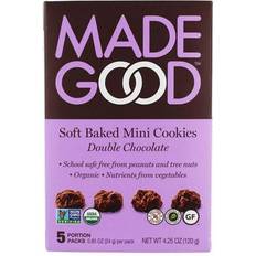 MadeGood Organic Gluten Free Soft Baked Mini Cookies Double Chocolate