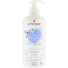 Attitude 2-In-1 Natural Shampoo & Body Wash, Almond Milk, 473ml