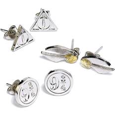 Women Jewellery Sets Harry Potter Earrings 3-pack (silver plated)