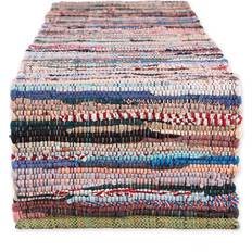 DII Handmade Chindi Reversable Tablecloth Multicolour