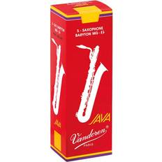 Vandoren Effect Units Vandoren Java Red Baritone Saxophone Reeds Strength 2.5, Box Of 5