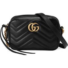Gucci Bags Gucci GG Marmont Mini Shoulder Bag - Black