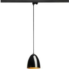 SLV Ceiling Lamps SLV Para Cone Black/Gold Pendant Lamp 20cm