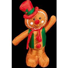 Premier Decorations 1.2M Inflatable Gingerbread Man
