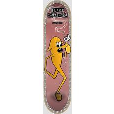 Toy Machine Skateboard Deck Blake Carpenter Pro (Insecurity) Pink/Gul 8.25"