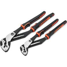 Crescent Multi Tools Crescent Z2 K9 V Jaw Dual Material Tongue Groove Plier Set 2 Pieces Multi-tool