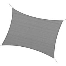 OutSunny Sail Awnings OutSunny 4 3m Shade Sail Rectangle Canopy Awning