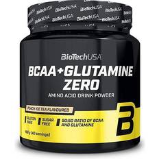 Enhance Muscle Function Amino Acids BioTechUSA BCAA + Glutamine Zero, Flavoured drink powder with BCAA L-glutamine sweeteners, 480