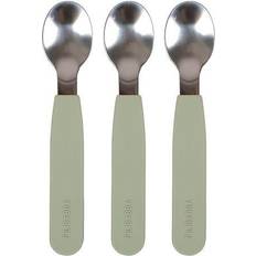 Filibabba Silicone Spoons 3-pack Green