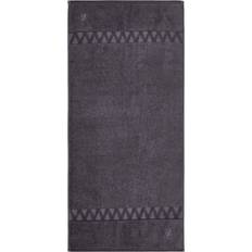 Zoffany Organic Bone Bath Towel Black (130x70cm)