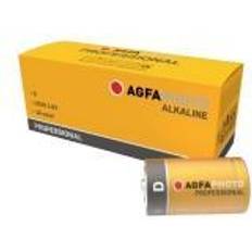 AGFAPHOTO Photo Professional LR20 D-batteri Alkali-mangan 1.5 V 10 stk