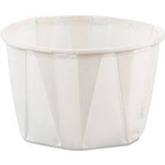 Paper Portion Cups, 2oz, White, 250/Bag, 20 Bags/Carton