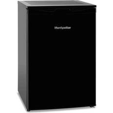 Black Freestanding Refrigerators Montpellier MRF54BK 104L Black